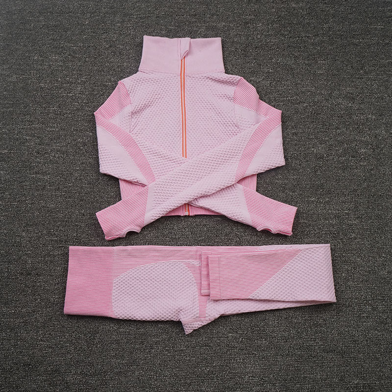 Three-piece Stretch Fitness Suit