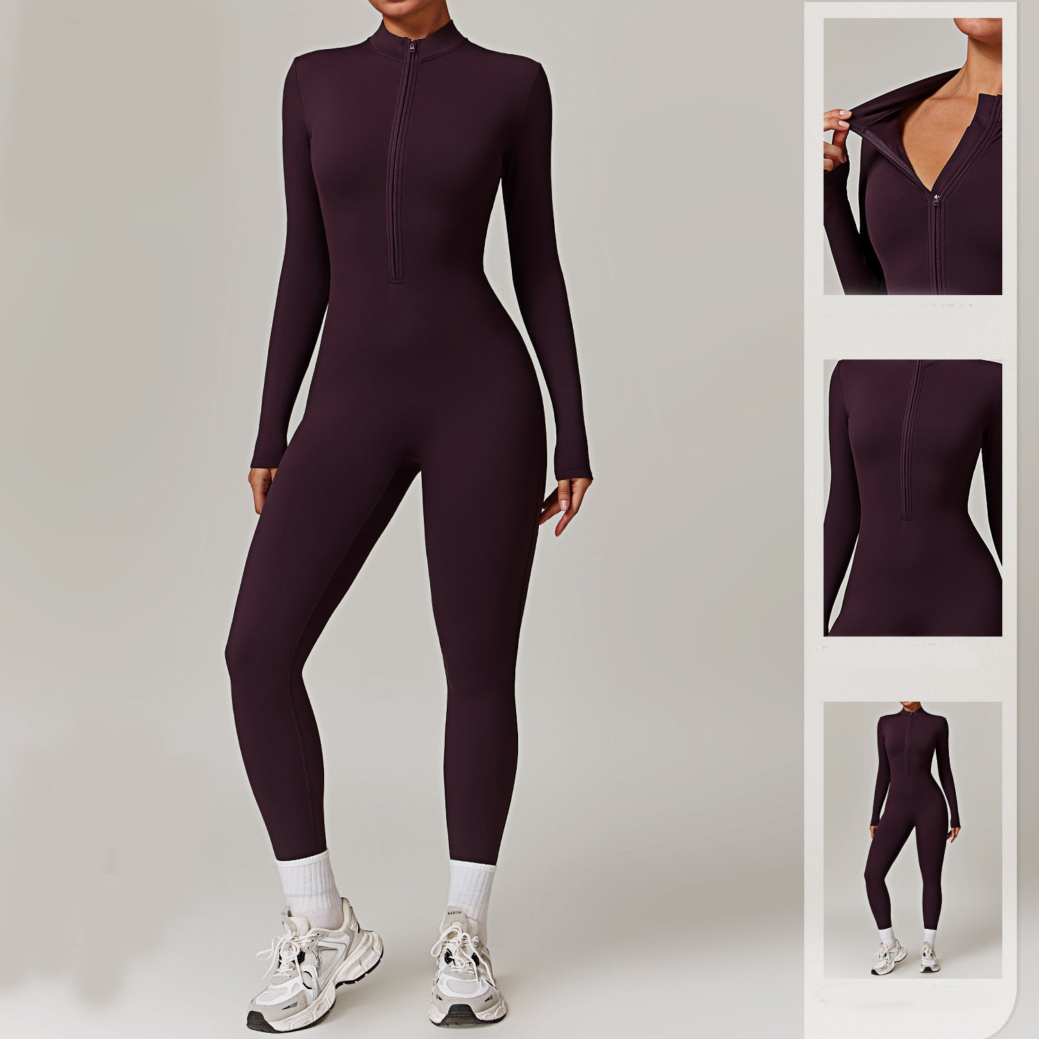 Long-sleeved Women's Workout Suit