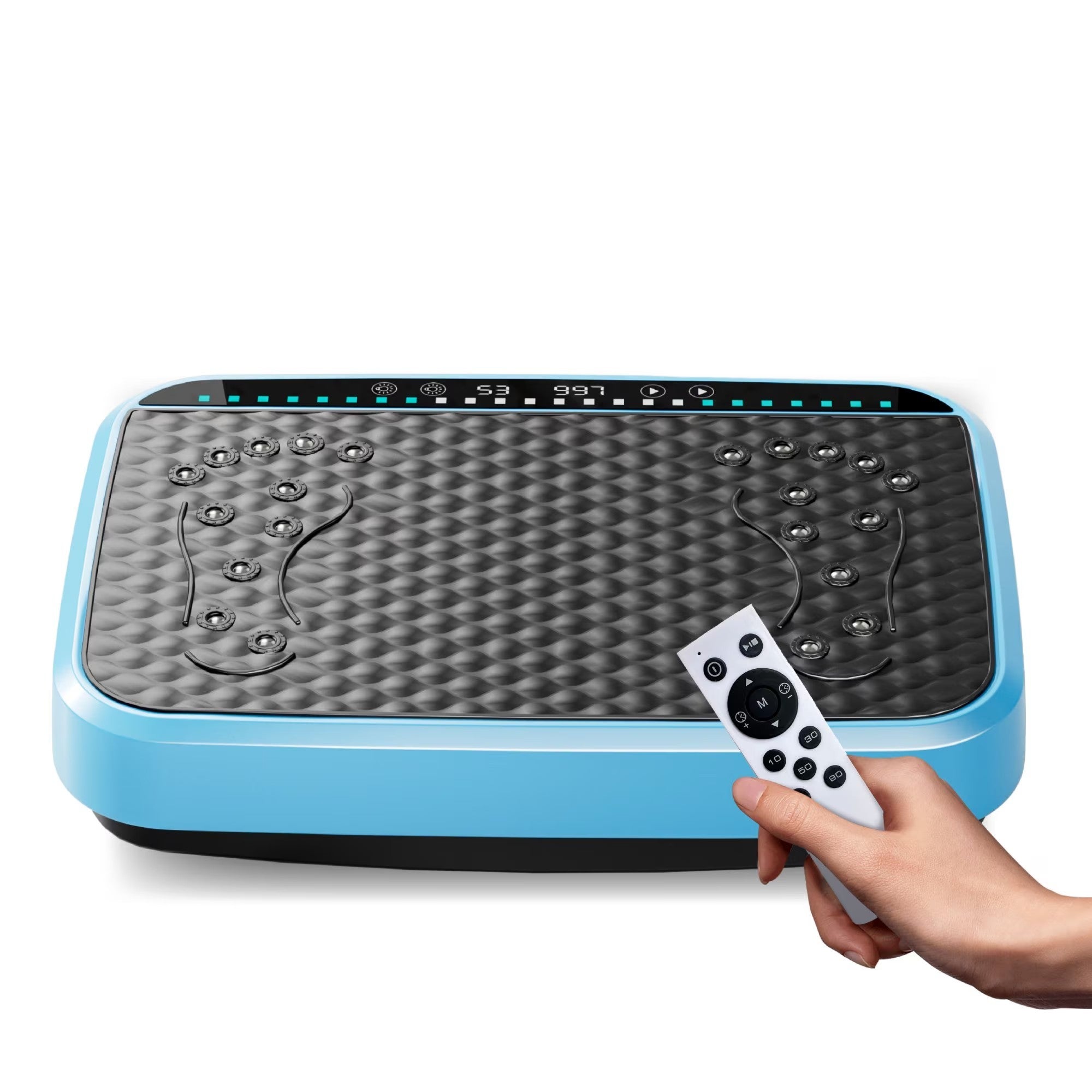 Vibration Plate Exercise Machine, Whole Body Fitness Platform For Lymphatic Drainage,