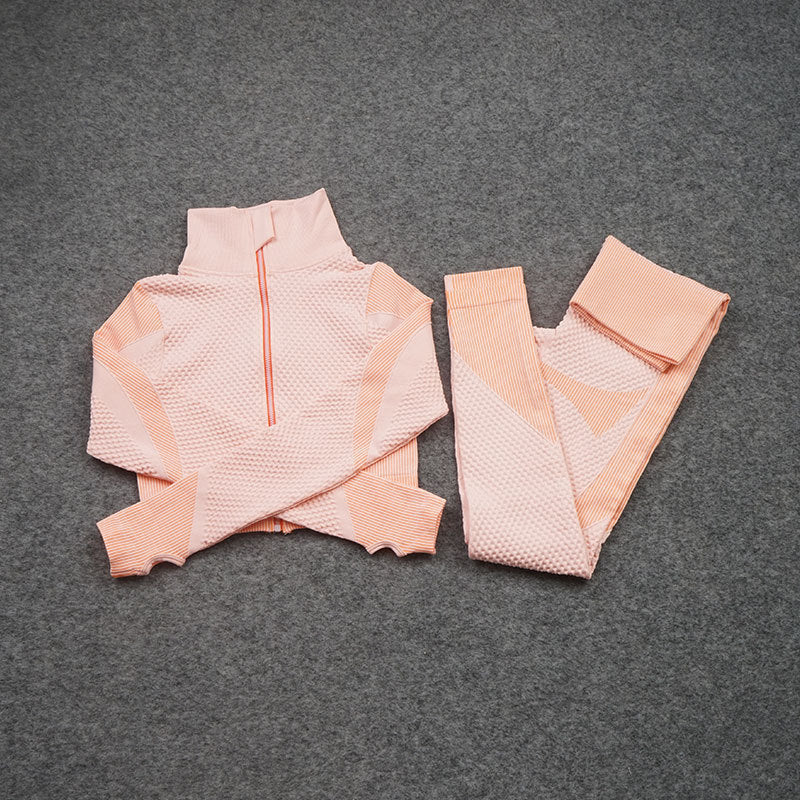 Three-piece Stretch Fitness Suit